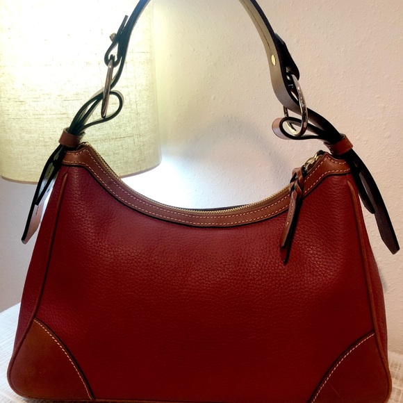 Dooney & Bourke Harrison Leather Hobo brown - Picture 2 of 8